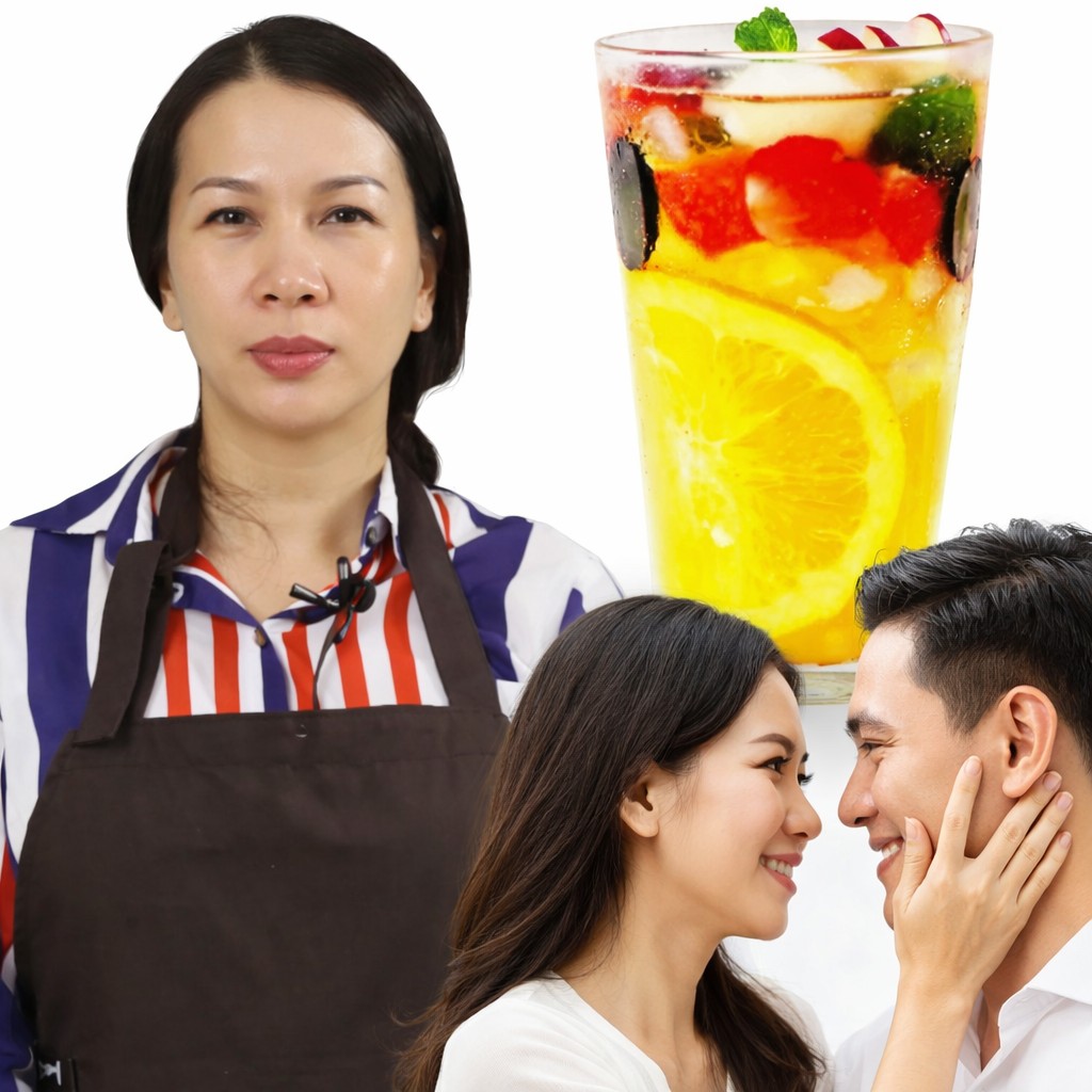 Thức uống trái cây đầy màu sắc