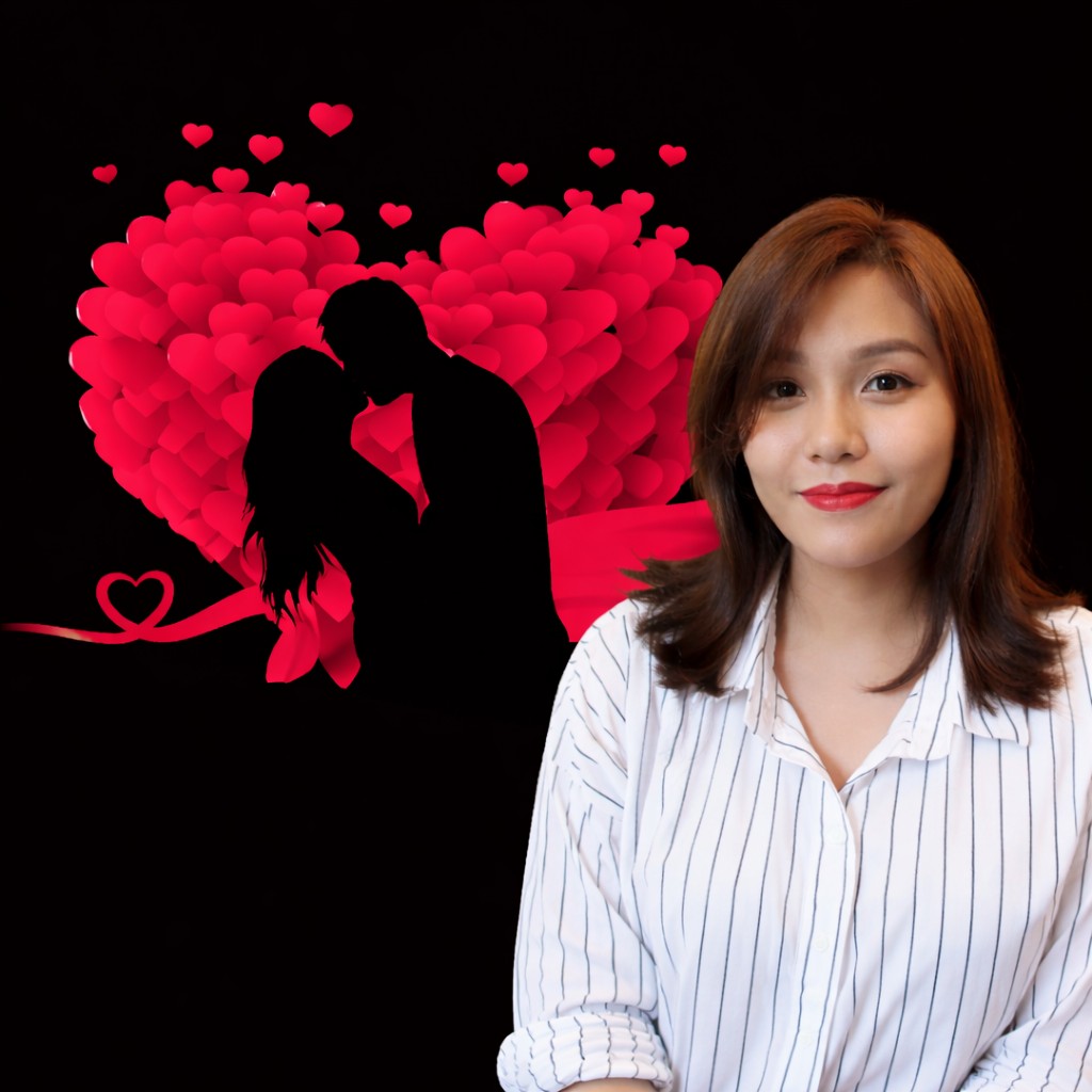 Hình ảnh lãng mạn với nụ cười