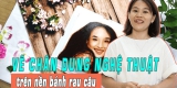 [Nguyễn Thị Thiểu] Vẽ chân dung nghệ thuật trên nền bánh rau câu